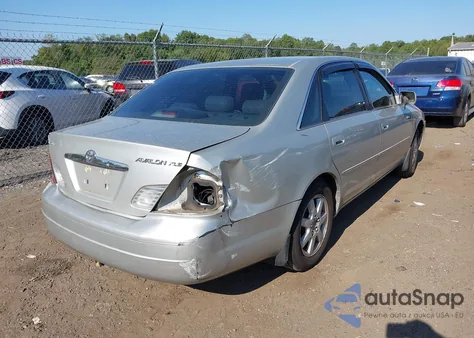 2002 Toyota Avalon Xls z USA, uszkodzony, nr VIN 4T1BF28B72U230568